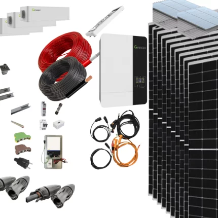 5kW 48V 10.24kWh Growatt Solar System