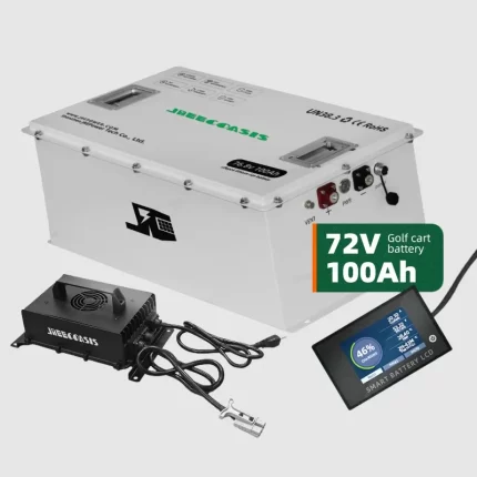 JREPower Golf Cart 72V 100Ah 7680Wh LiFePO4 Lithium-Ion Battery